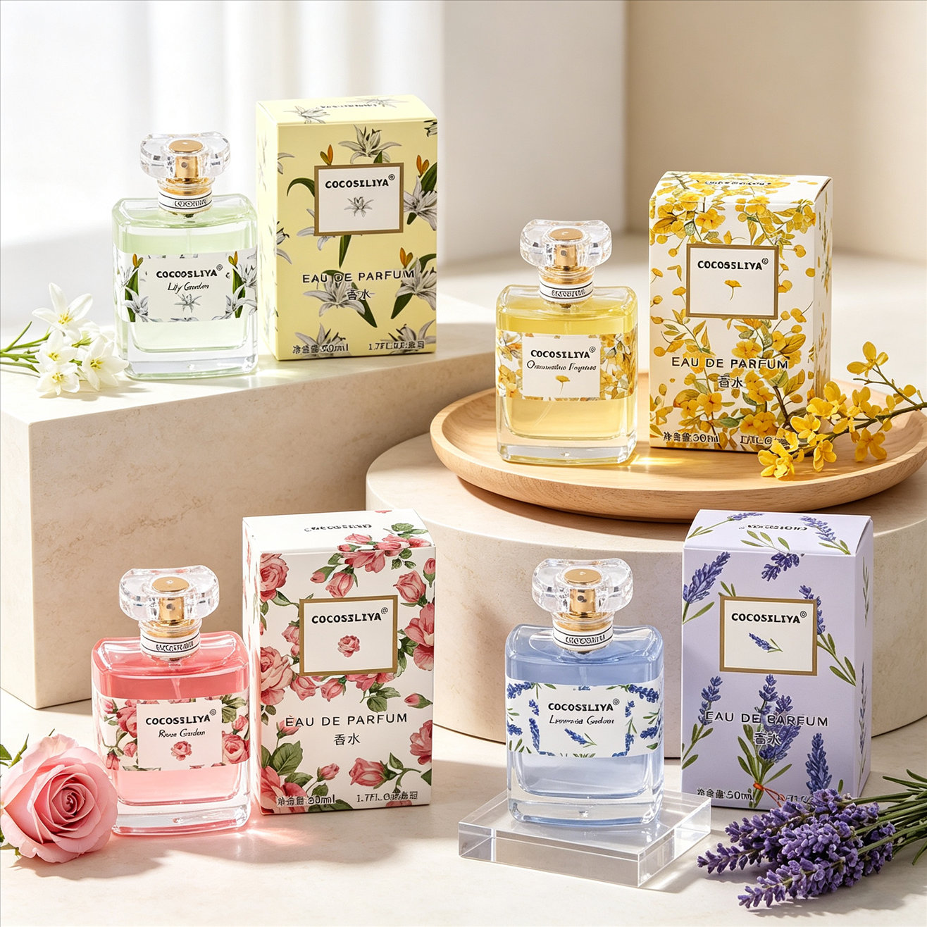 Women Bags Gift - Perfume For Women, 1.7oz X 2