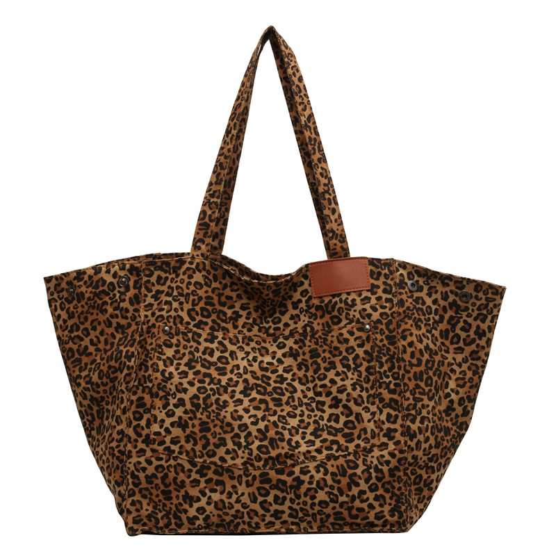Leopard Pattern Tote Bag Vinta - đánh giá và giá Women'S Vegan Bags