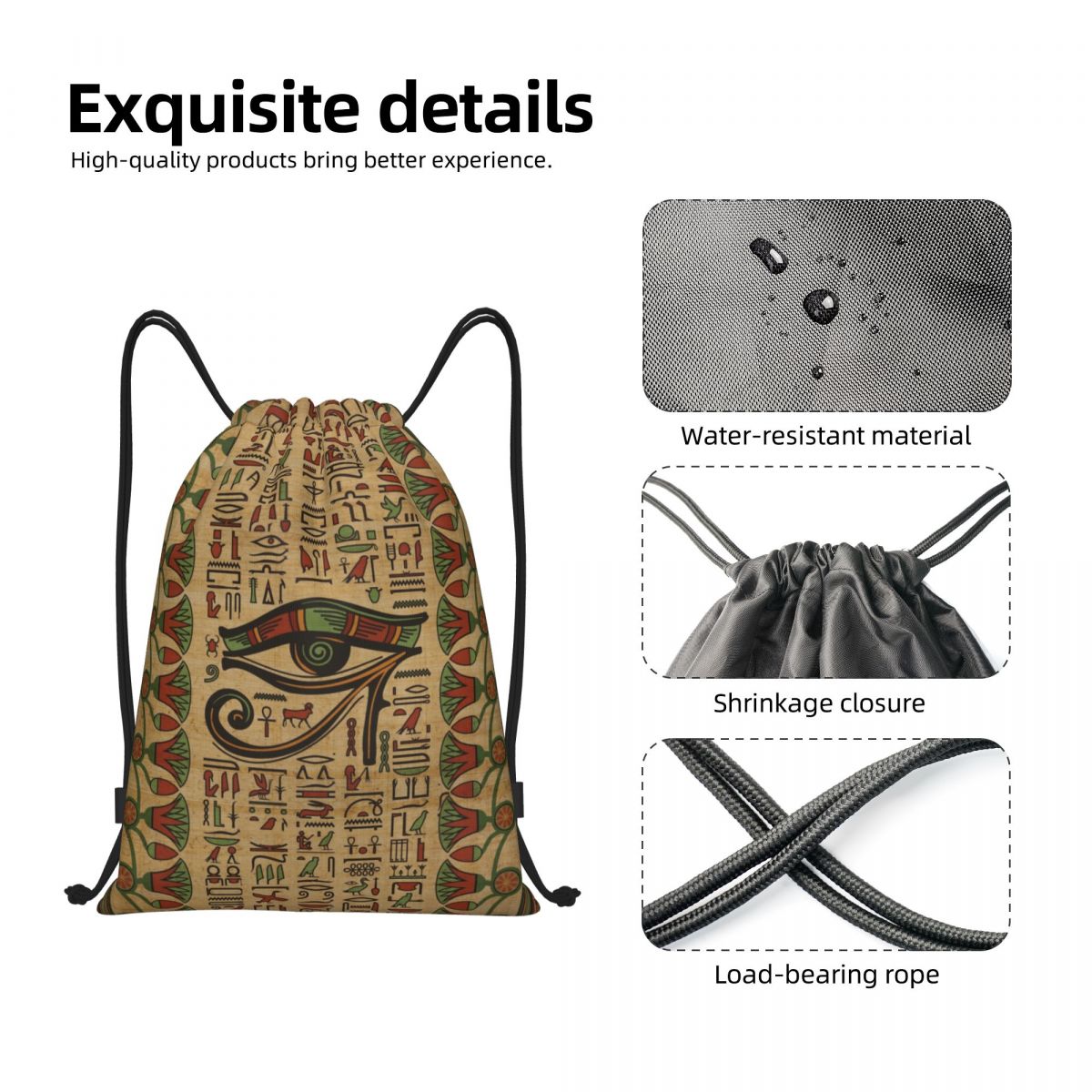 Egyptian Eye Of Horus Drawstri - đánh giá và giá Women Bags Egypt
