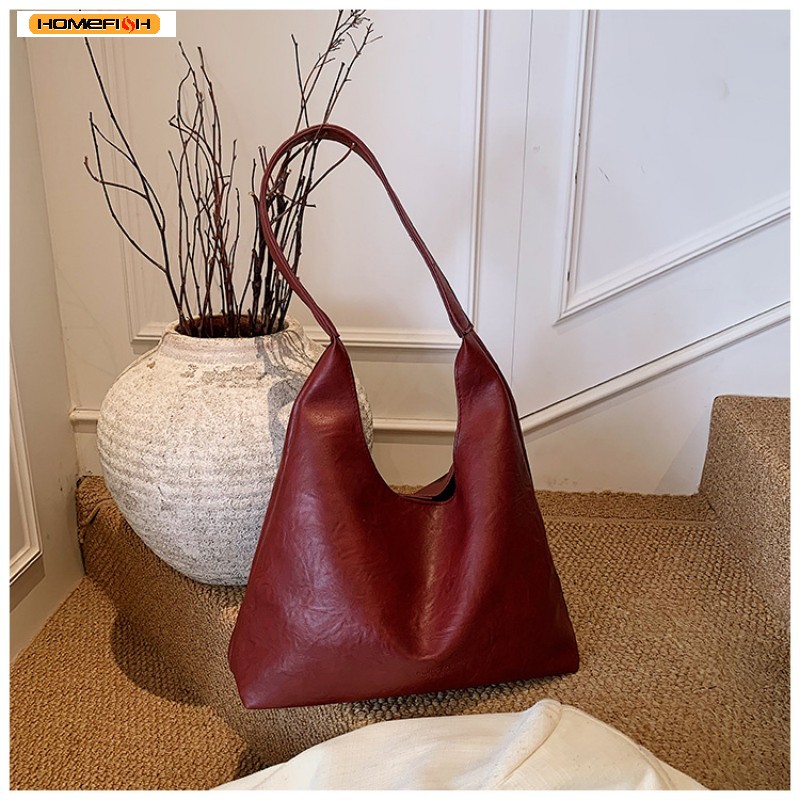 Retro Simple Large Women Tote  - đánh giá và giá Women'S Vegan Bags