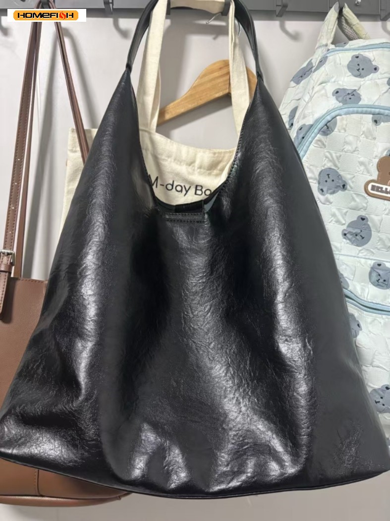 Retro Simple Large Women Tote  - đánh giá và giá Women'S Vegan Bags