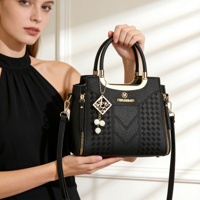 3-piece handbag set made of ly - đánh giá và giá Women Bags Gift