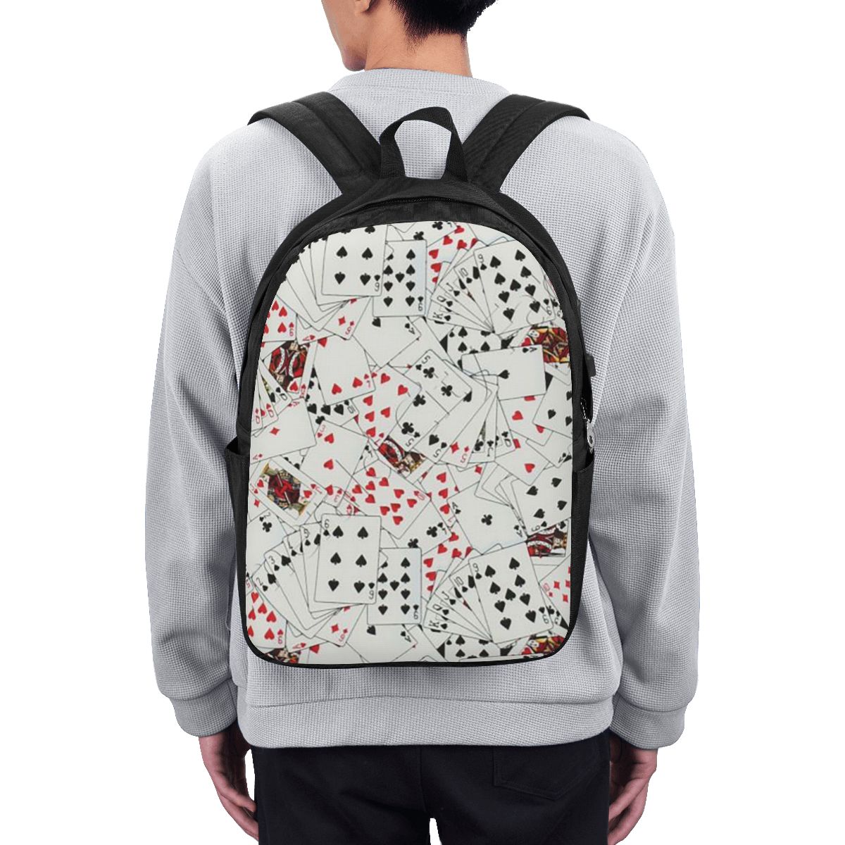Playing Cards Poker Print Back - đánh giá và giá Women'S Bag