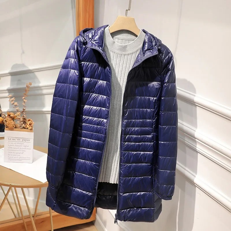 Female Long Down Jacket Light  - đánh giá và giá Women Bags For Office