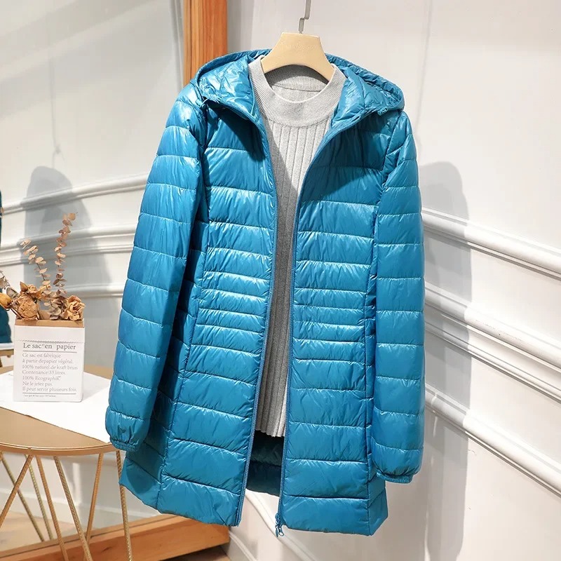 Female Long Down Jacket Light  - đánh giá và giá Women Bags For Office
