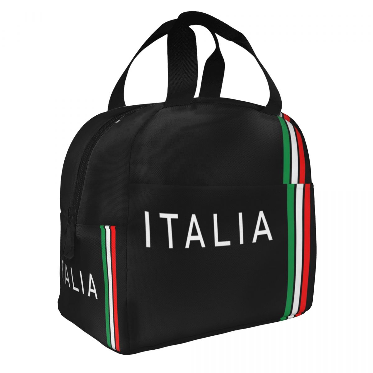 Italy Flag Insulated Lunch Bag - đánh giá và giá Women Bags In Qatar