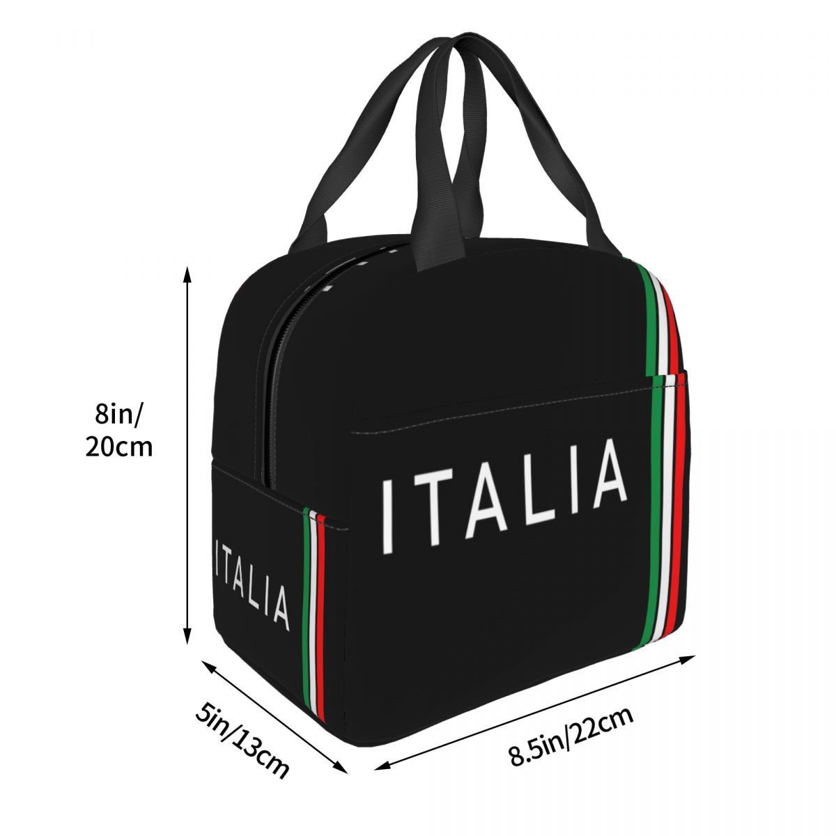 Italy Flag Insulated Lunch Bag - đánh giá và giá Women Bags In Qatar