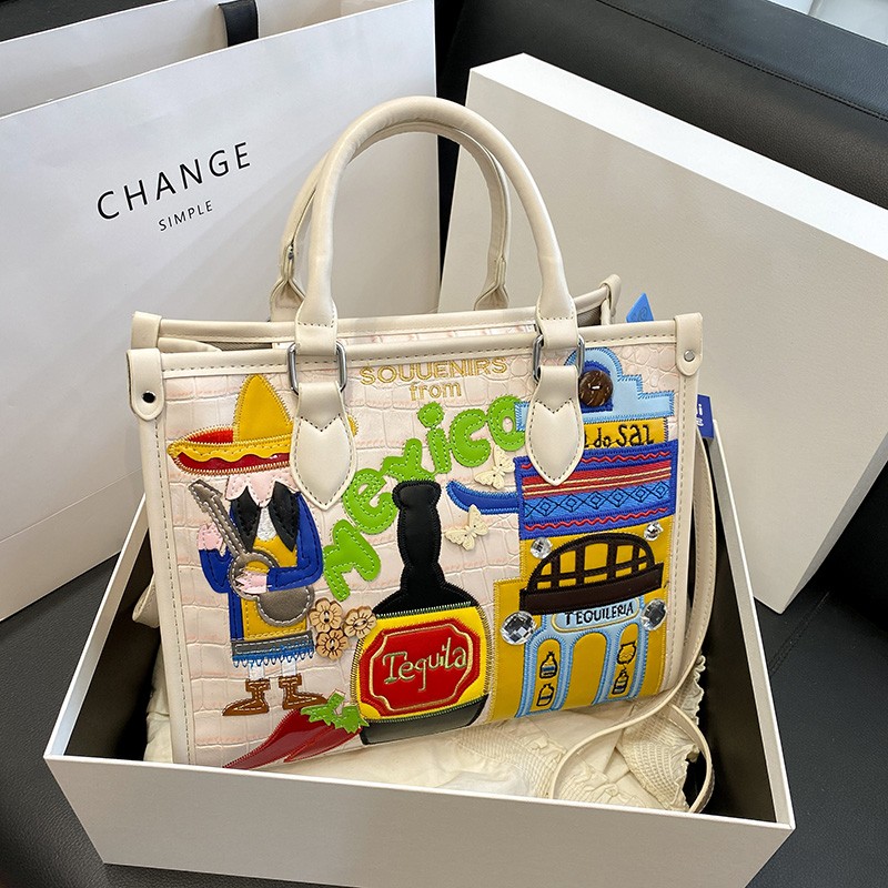 Design Patchwork Zipper 2026 H - đánh giá và giá Women Bags Discount