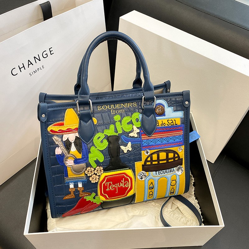 Design Patchwork Zipper 2026 H - đánh giá và giá Women Bags Discount
