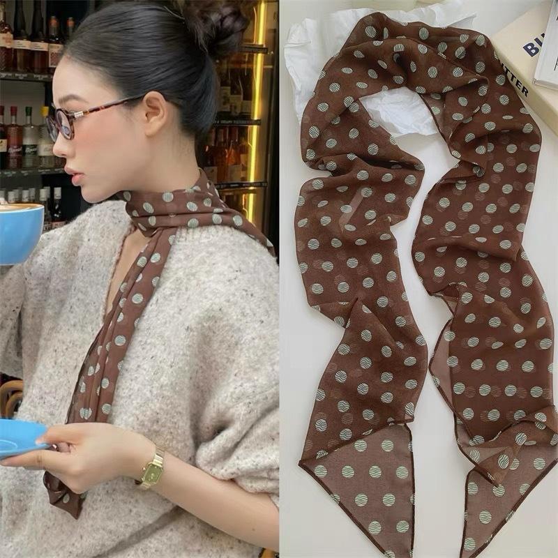 Polka Dot Floral Print Silk Sc - đánh giá và giá Women'S Vegan Bags