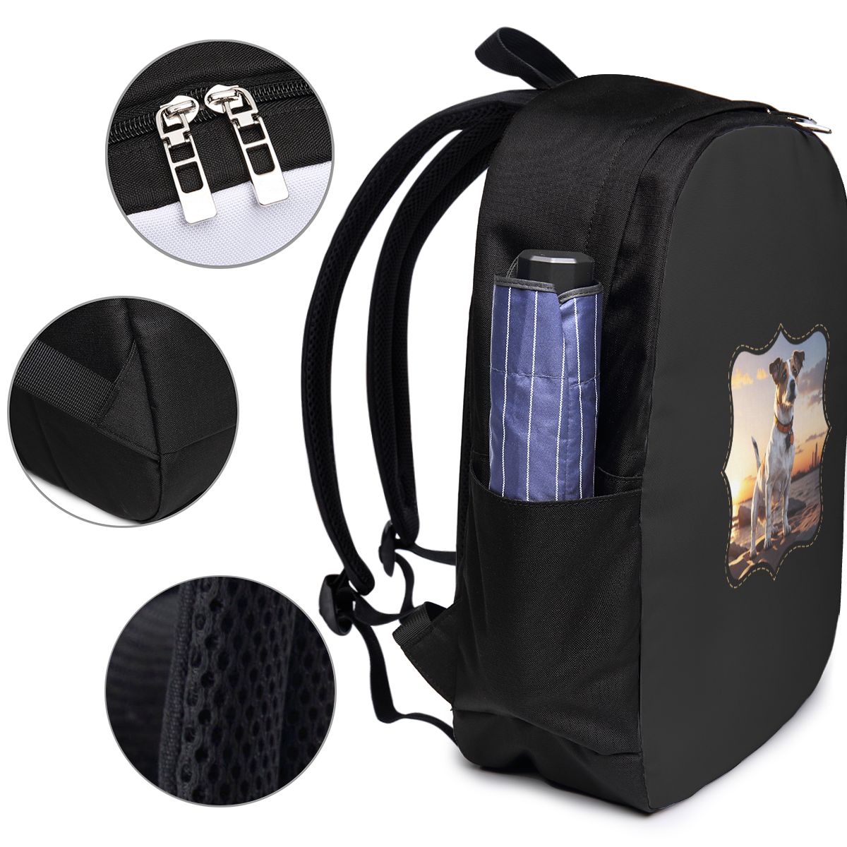 Jack Russell Dog At Sunset Bac - đánh giá và giá Women'S Bag