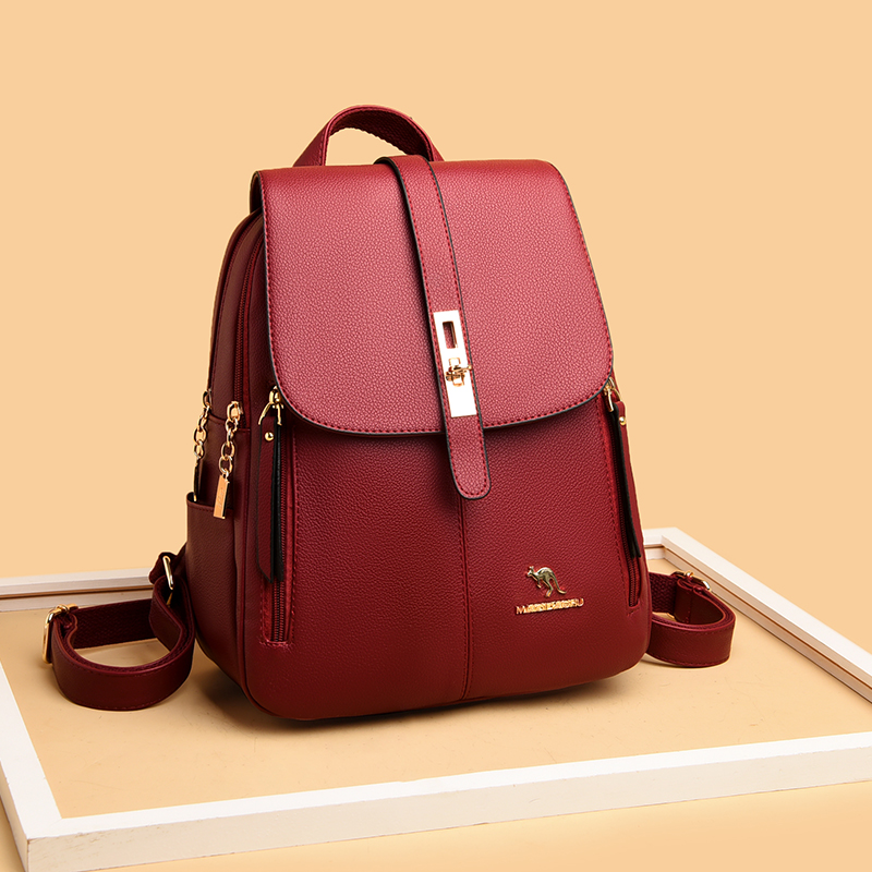Luxury Women Leather Backpacks - đánh giá và giá Women'S Vegan Bags